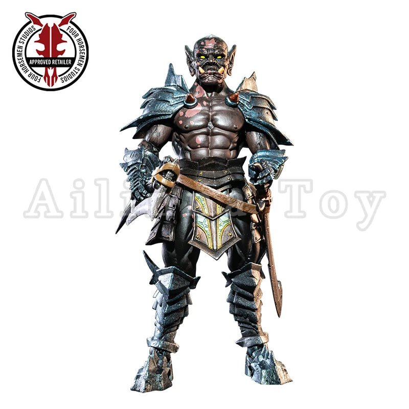 Four Horsemen Studio Mythic Legions 1/12 6inches Action Figure All-Stars 6 Gorthokk Anime Toy