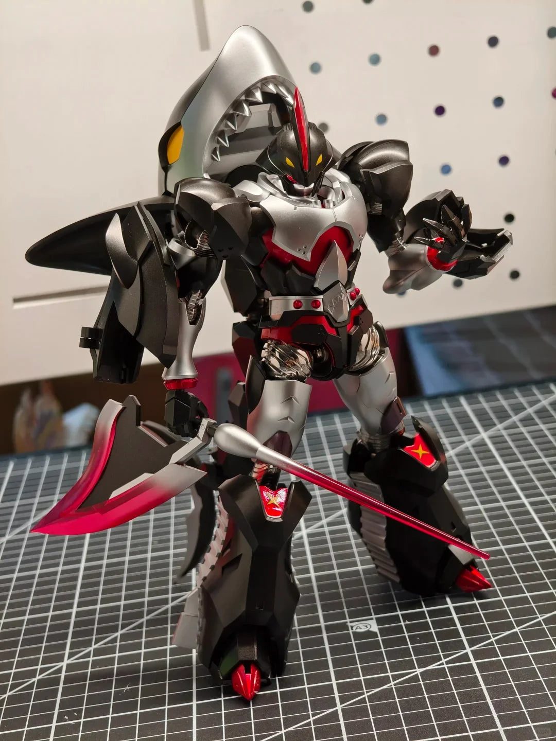 In Stock Original FLASH POINT SHARKLER B-ROBO KABUTACK BEETLE ROBOT SHARKLER Alloy Action Figure Model Toys
