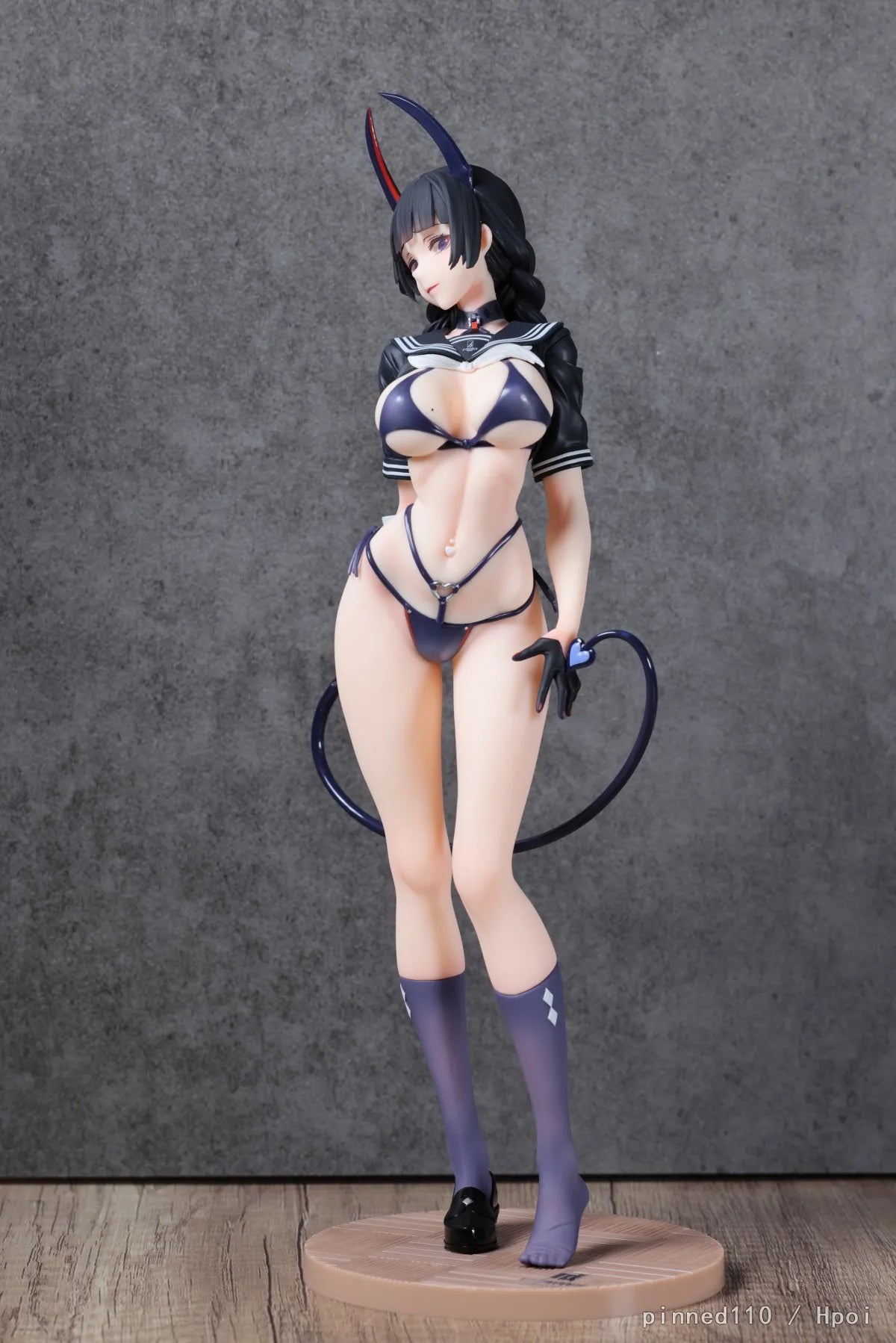 In Stock Original AniMester Mima Demon Wind Disciplinary Committee Mizuna Pursuit Eye 1/6 Anime Figure Model Toys