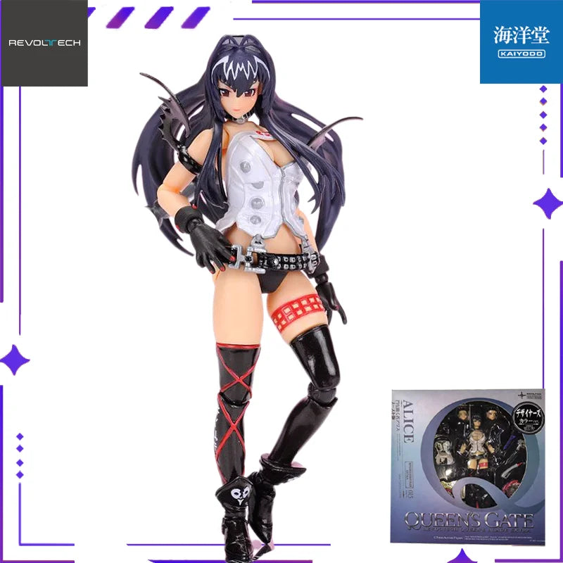 KAIYODO Original Wheel Technology Empress's Blade Rebellion Encounter Demon Queen Aldra Mobile Doll Model Toy Gift Collection