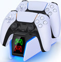 Ladegerät für Sony Play Station Playstation PS 5 PS5 Controller Steuerung Dualsense Ständer Zubehör Gamepad Support Command Holder