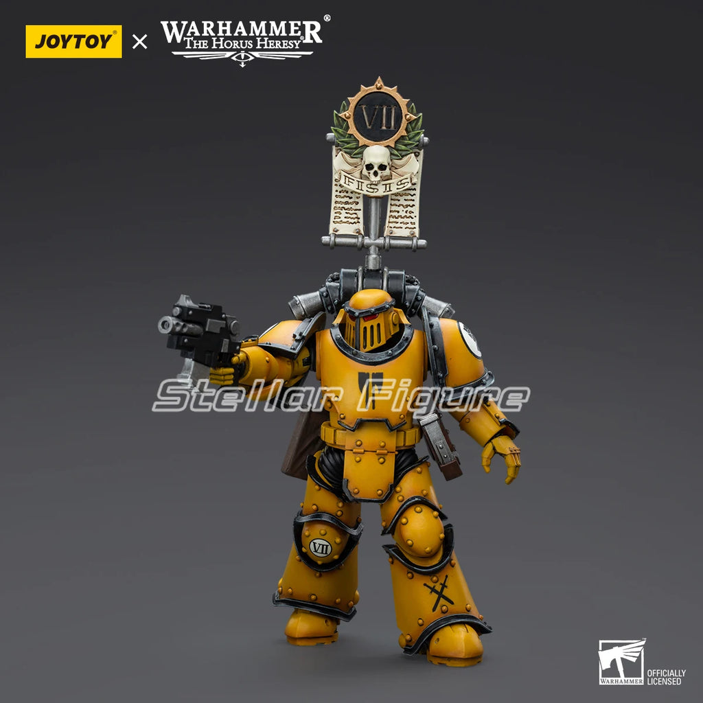 [SF] JOYTOY 1/18 Action Figure Warhammer 40K  Imperial Fists   Legion MkIII Tactical Squad   Prime Model Toy Gift
