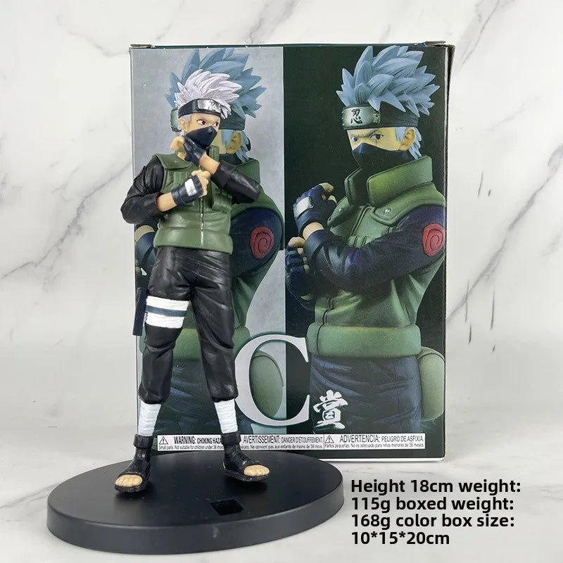 Naruto Anime handgefertigte Ornamente Naruto Uzumaki Hatake Kakashi Sasuke Uchiha Itachi Modell Naruto Actionfigur Anime
