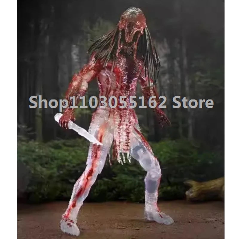 NECA Prey Ultimate Bear Blood Feral Predator Action Figure Anime Collectiblble Model Birthdsay Gifty