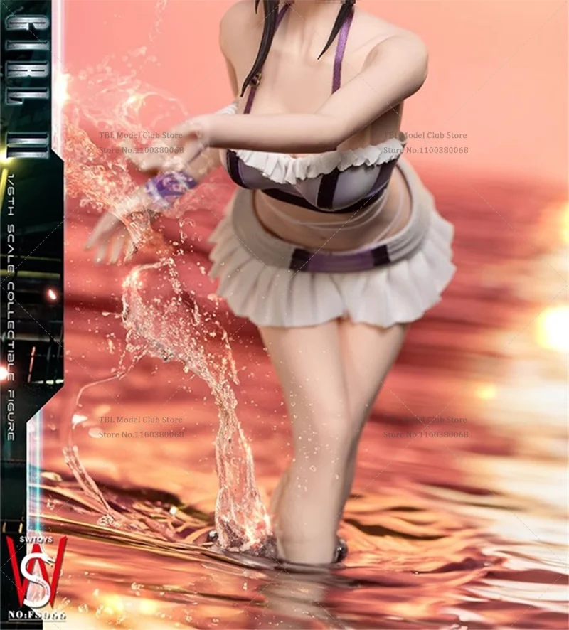 1/6 Scale Female Clothes Purple Swimsuit Set Yellow West Cowgirl Suit For 12-inch Action Figure Soldier SWTOYS FS066 FS067 FS068
