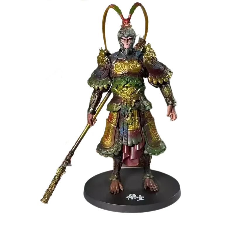 2024 New 21cm Black Myth: Wukong Action Figure Monkey King Bar Wukong Figure Models Statues Toys Room Ornaments Birthday Gift