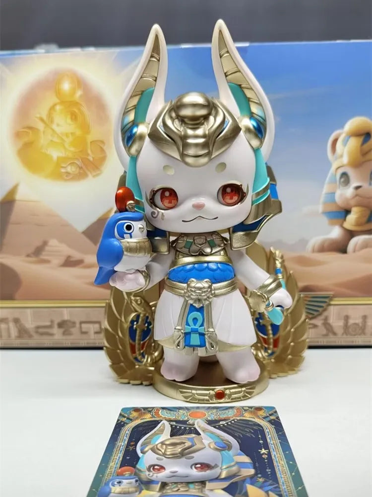 Aaru Garden V3 Series Blind Box Egyptian Mythology Anime Figure Model Toy Desktop Collection Decoration Festival Birthday Gifts