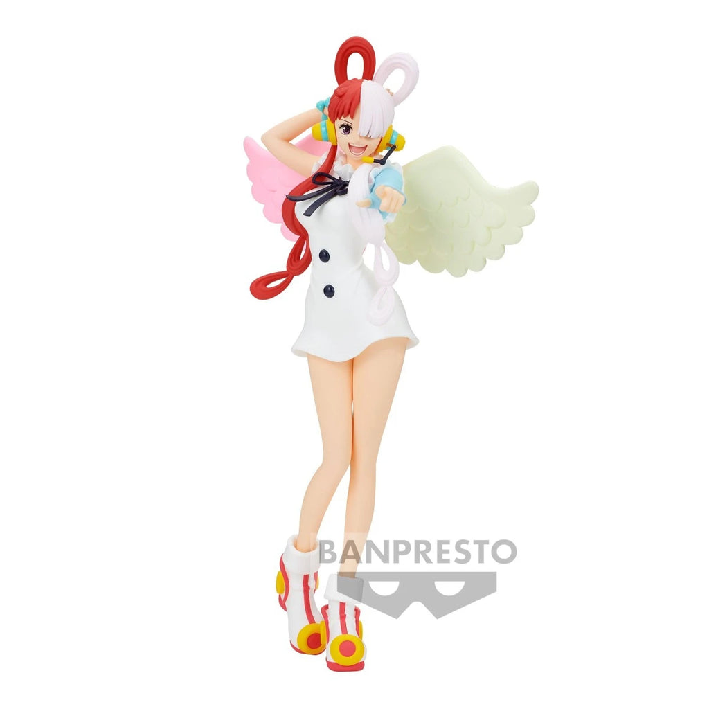 Bandai Original Japan Anime ONE PIECE Glitter  Glamours Theater Version RED UTA Action Figures Collectible Doll Boy Gift Toys