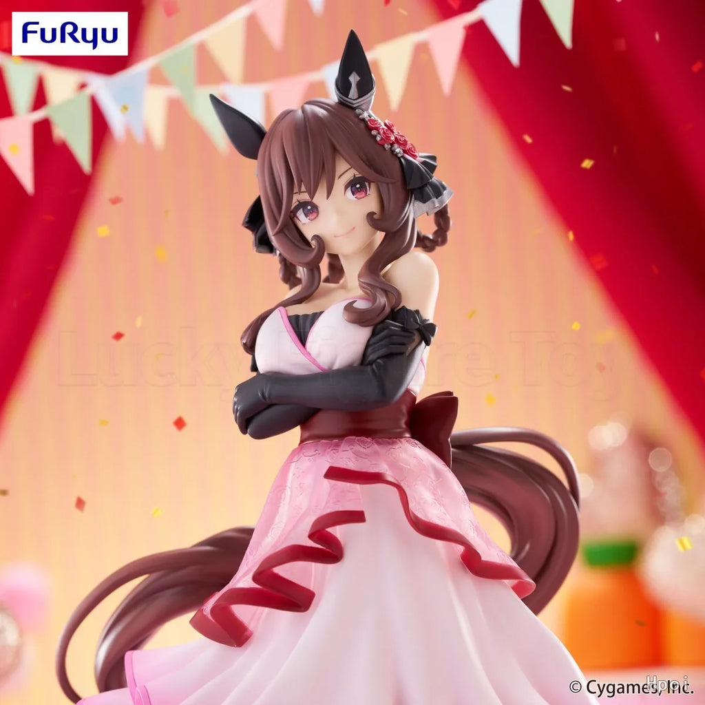 【Original】FuRyu Trio-Try-iT Figure Uma Musume Pretty Derby Gentildonna Figures Collectibles Models Classic Anime Toys