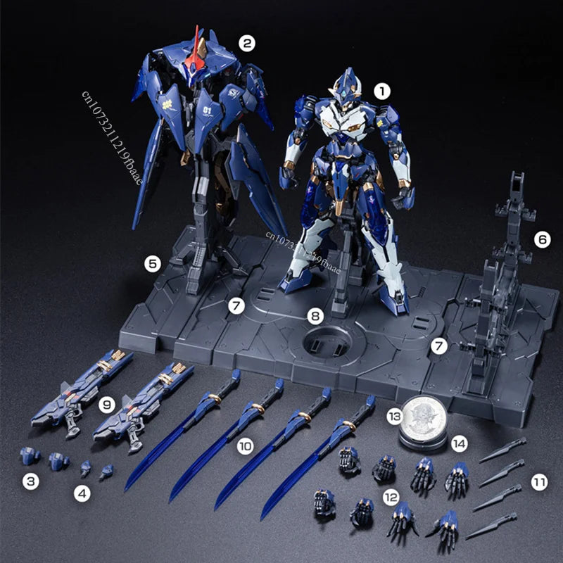 In Stock XIAOT Model LING YAO 1/100 Toys Assembly Model Kit DRAGON MARK AGENCY PROJECT DP-HOI Plastic Mecha Gifts