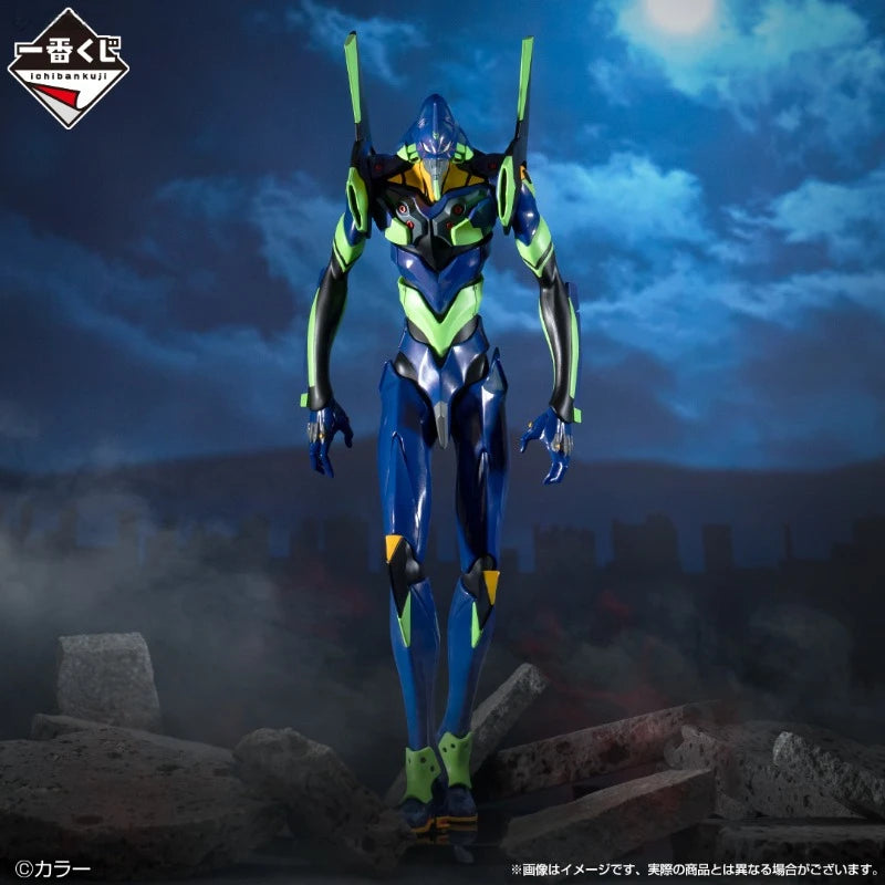 Bandai Original Ichiban NEON GENESIS EVANGELION Anime-Figur EVANGELION-01 THIRD ANGEL SAKIEL Actionfigur für Kinder, Geschenkmodell