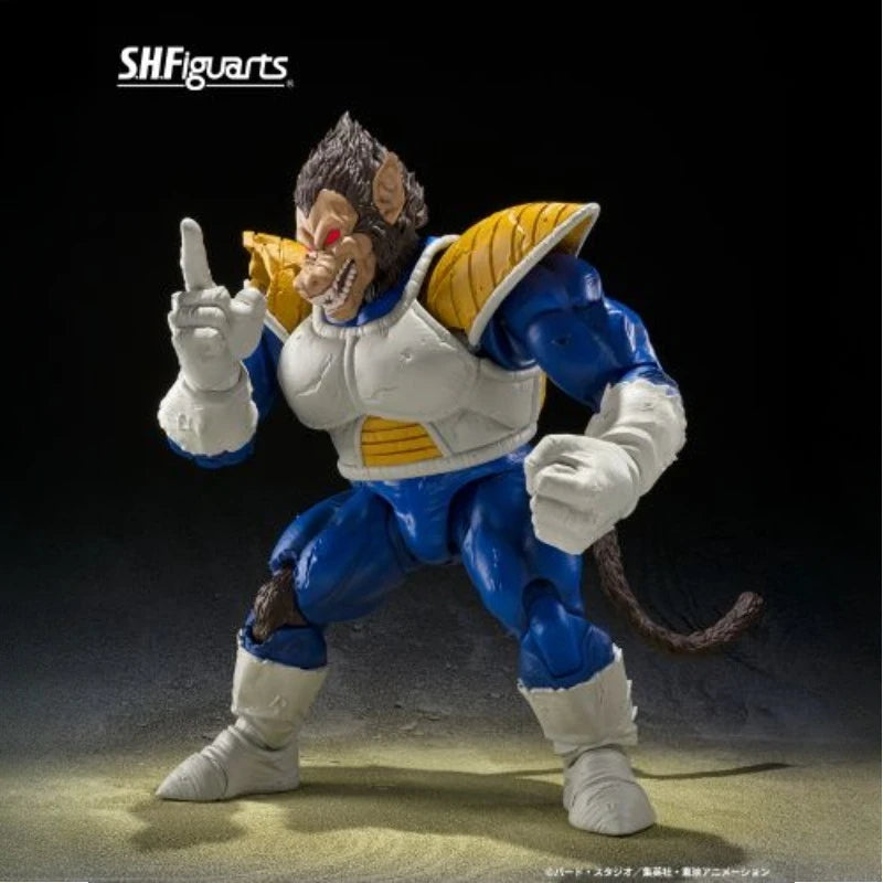 BANDAI Original S.H.Figuarts Series《Great Ape Vegeta-Event Exclusive Version》Action Figure Assembly Model Toys Collectible Model
