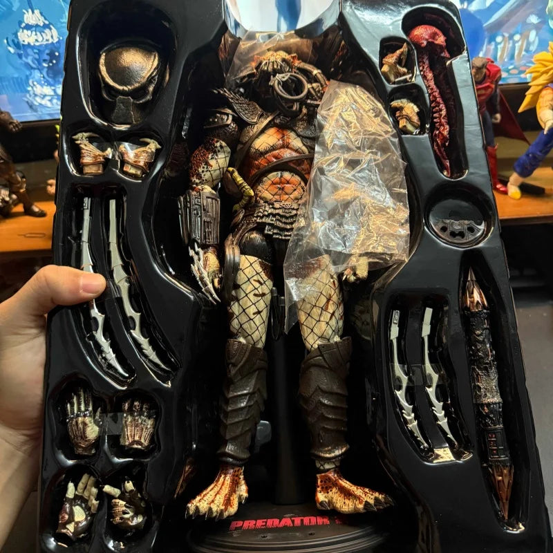 HC Predator 2018 Edition Scar Hunter Fugitive  Action Figure Model desktop decoration Collectible Gift toy