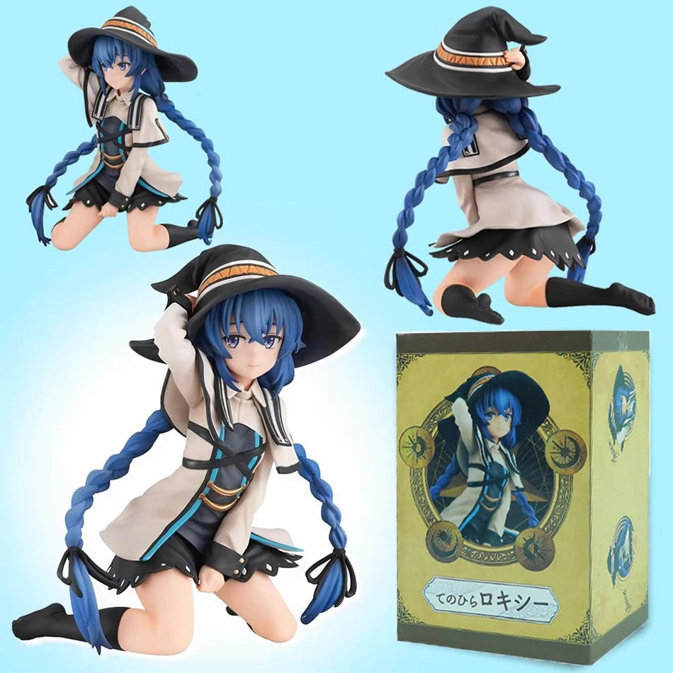 12cm Jobless Reincarnation Roxy anime figure knees Roxy action figure collection Christmas model doll gifts