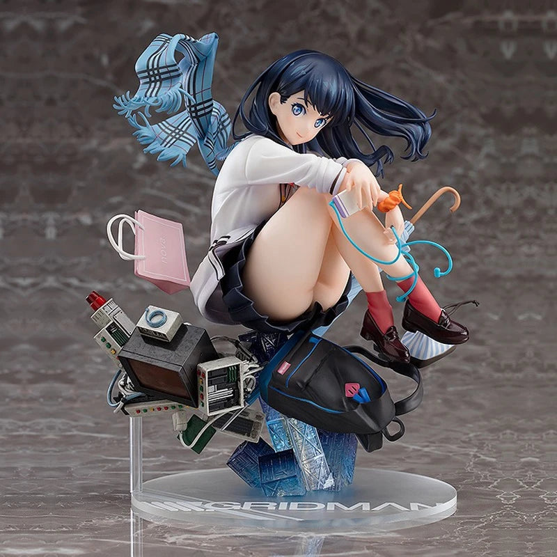Gridman Rika Statue Hot 18cm Ssss Gridman Anime Figure Takarada Rikka Statue Pvc Gk Statue ...