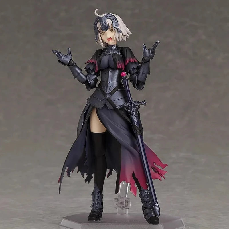 Neu im Sortiment: Anime Fate Grand Order Avenger Jeanne D'Arc Alter Figma 390 Actionfigur, PVC-Sammelfigur, Modellspielzeug, Weihnachtsgeschenk
