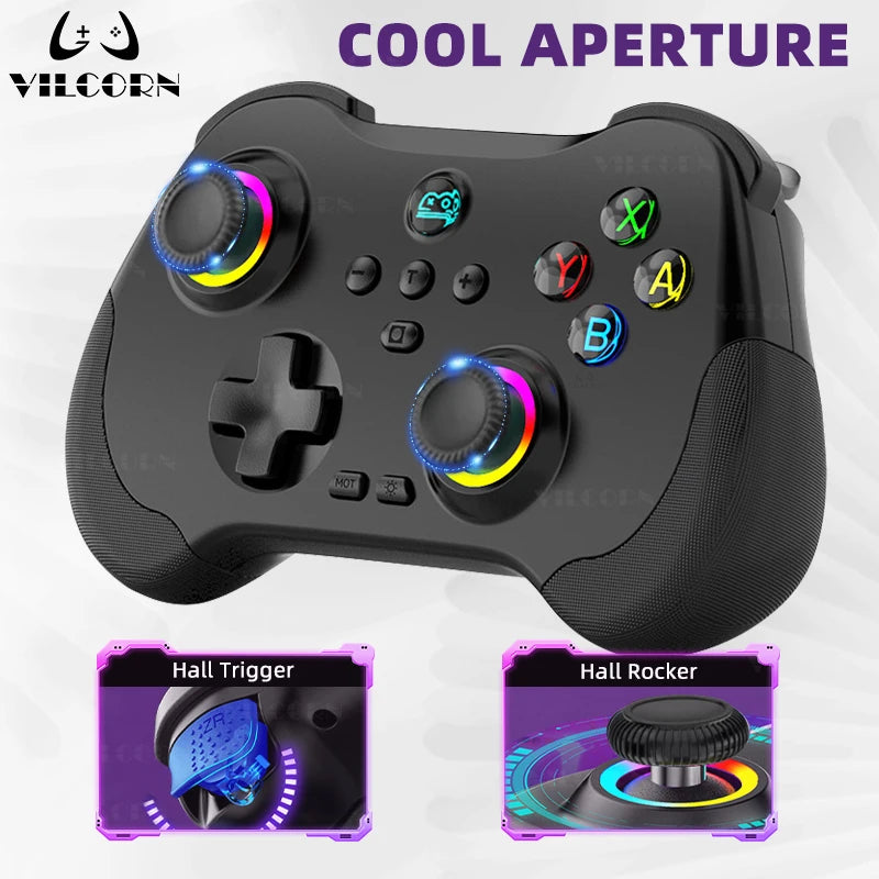 Wireless Mini Dual Hall Gamepad PC Game Controller for ROG Ally PC Steam Deck Switch OLED ROG AllyJoystick Gift