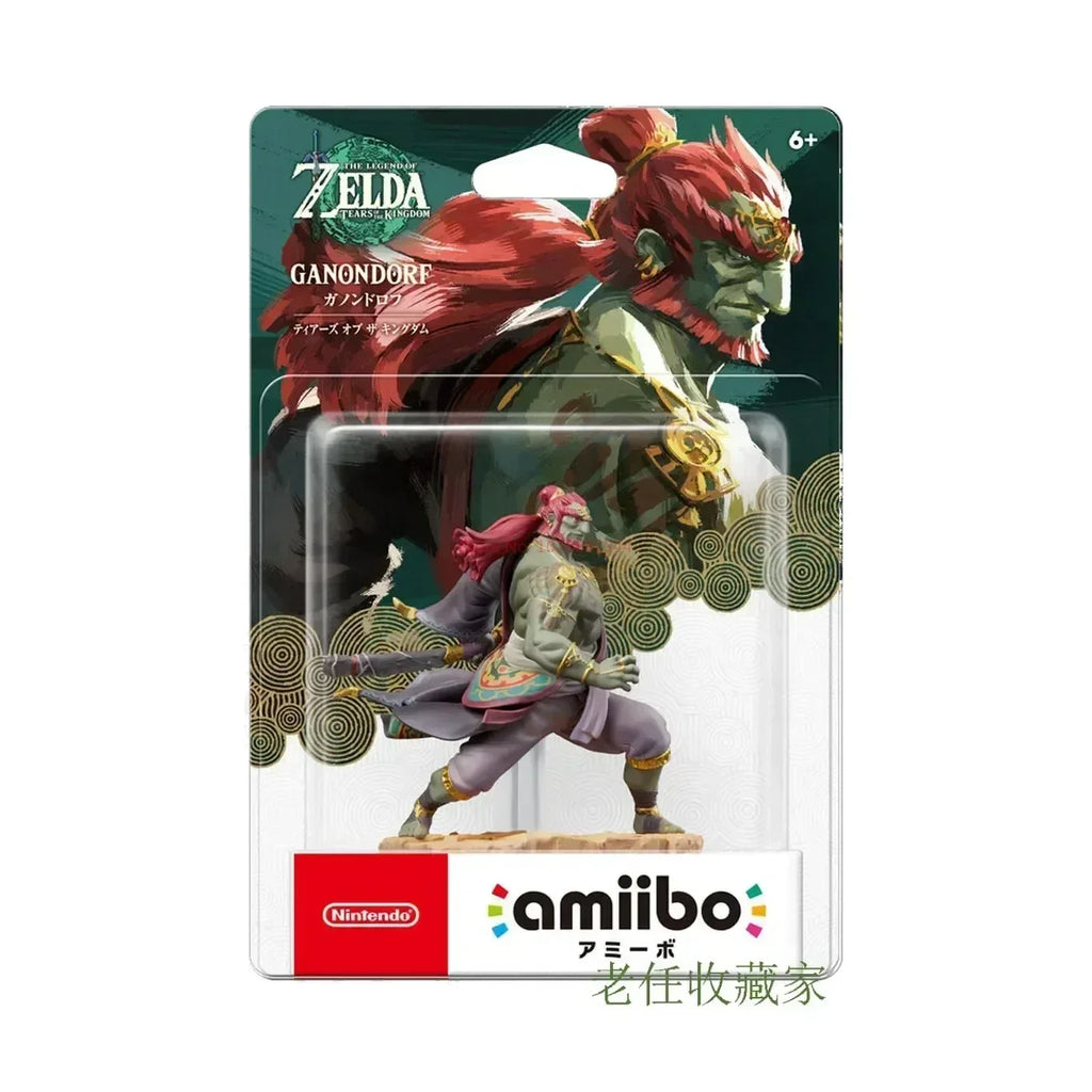 Genuine Amiibo Tears Of The Kingdom Twilight Princess Amiibo Link Ganon Figure Nfc Anime Figures Statue Christmas Gifts Toy