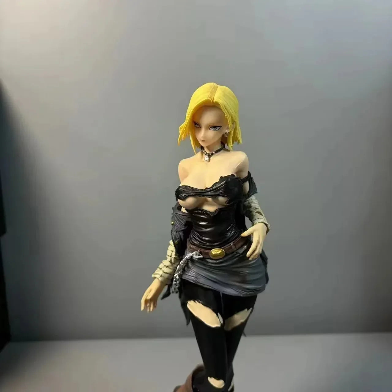 30cm Anime Dragon Ball Z Figures Android 18 Figure Doll Action Pvc Collection Hero Belief X Hunter Fan Decor Gifts Toys