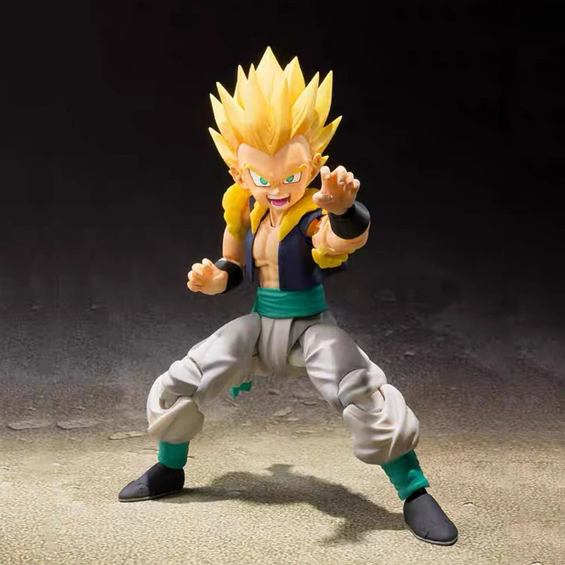 Shf Dragon Ball Z Gotenks Figure Super Saiyan Gotenks Action Figures Pvc Statue Collection Model Toys For Children Gifts