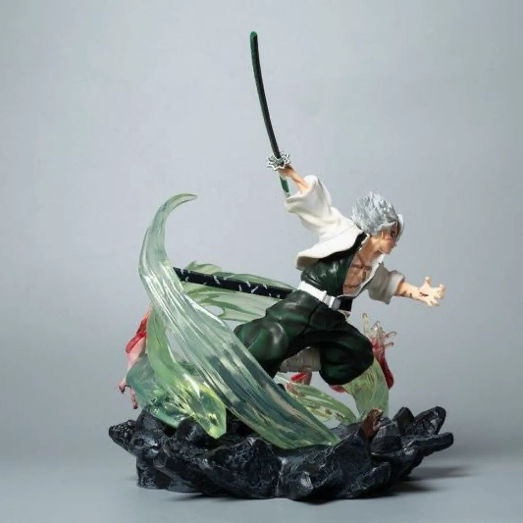 23 см Demon Slayer Аниме фигурка Шиназугава Санеми Периферна PVC Модел Статуя Десктоп Декорация Орнаменти Подаръци за рожден ден Играчки