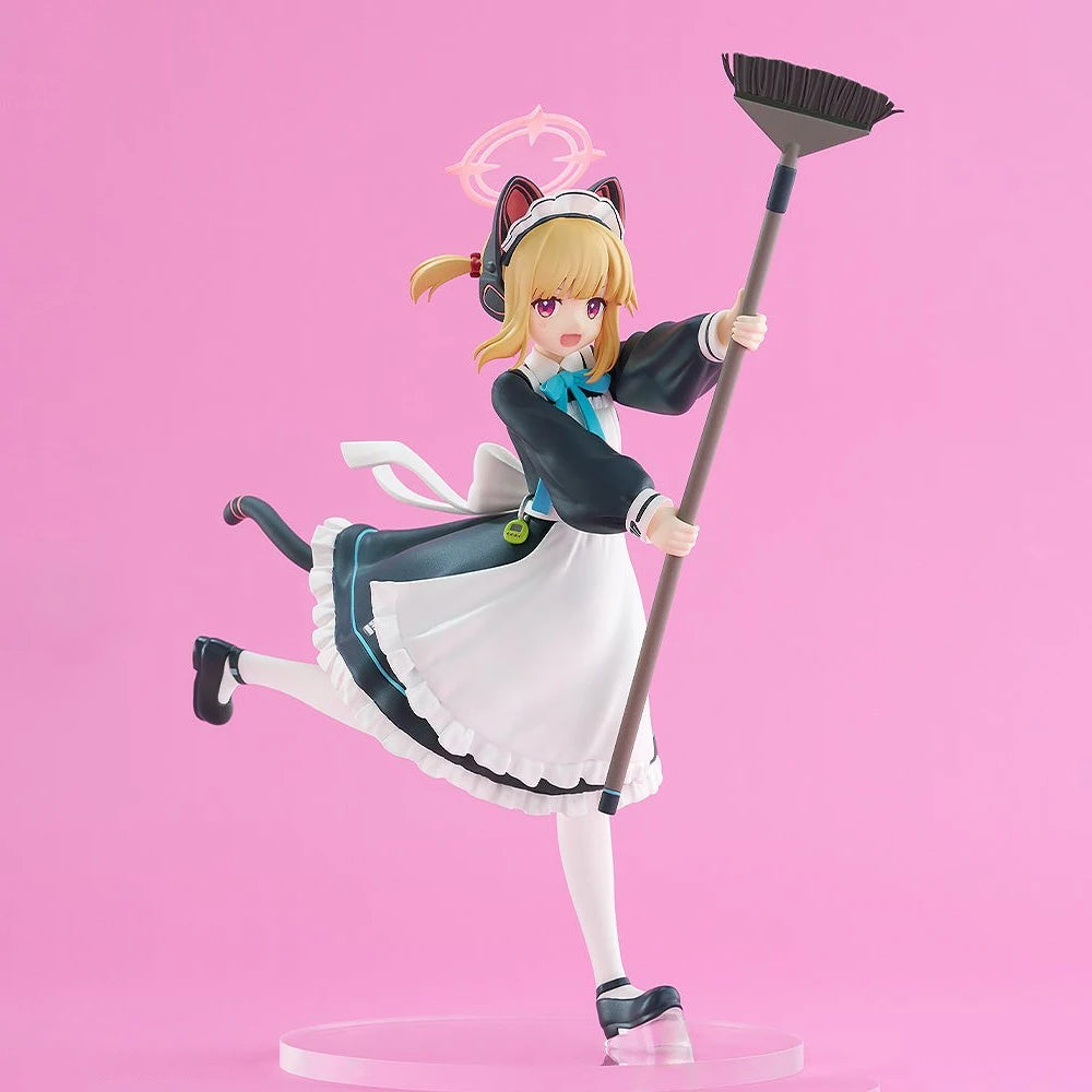 Original GSC POP UP PARADE Blue Archive Saiba Momoi Saiba Midori Maid Action Anime Figure 17CM PVC Collectible Decoration