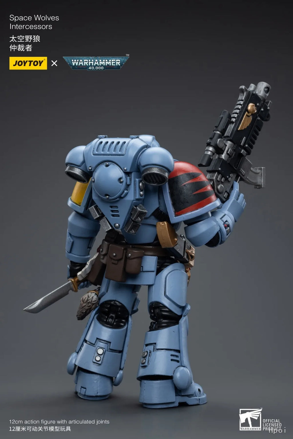 【SF】JOYTOY 1/18 Action Figures Warhammer 40K Space Wolves Intercessors  Anime Model Gifts  Collection