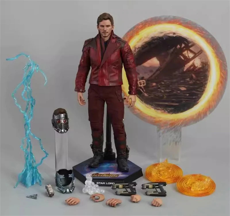 HOTTOYS HT MMS539 1/6 Star-Lord Avengers Infinity War Movie Action Figure Fans Collectible Delicate 12" Soldier Model Doll