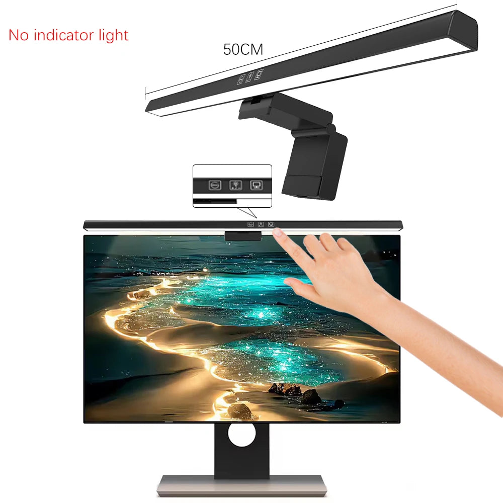 RGB Timed Monitor Light Bar Display LED Screen Hanging Night Light Dimming USB Decoracao Setup Gamer For Room Desk Accessories