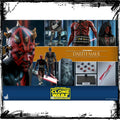 In Stock HotToys TMS024 Star Wars Darth Maul 1/6 Soldier Doll Anime Action Figure Toy Gift Model Collection Hobbies