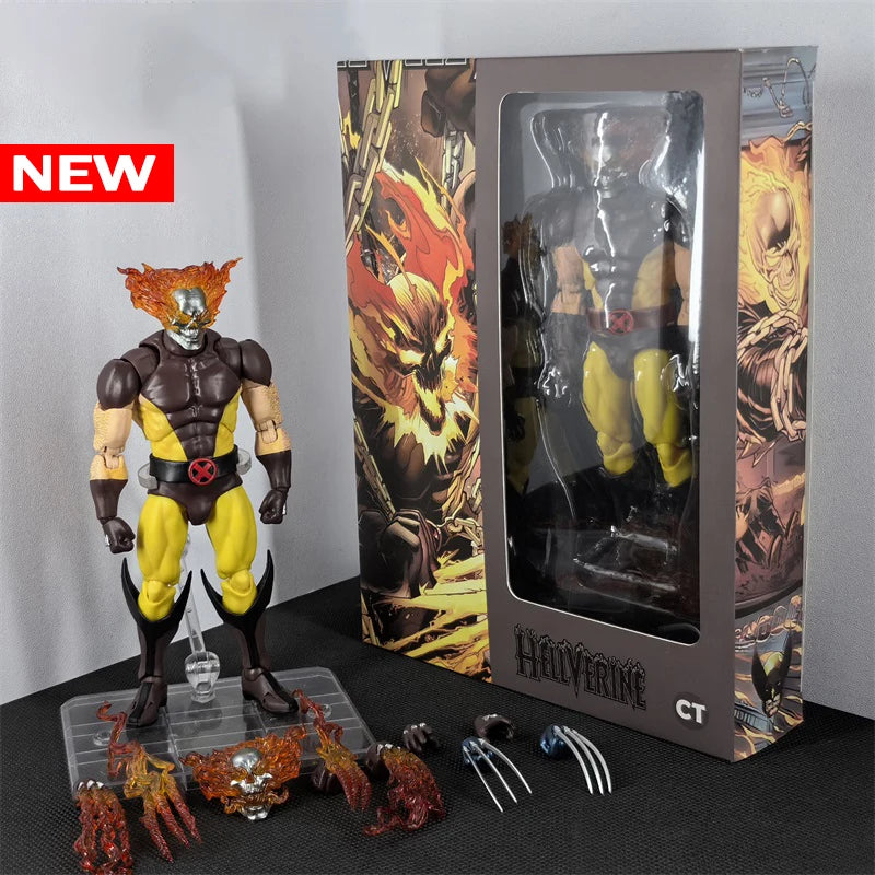 Neue Ct Toys Hellverine Figur Wolverine Mafex 096 138 X-Men Anime Actionfigur Figur Statue Modell Individuelles Spielzeug Kindergeschenke