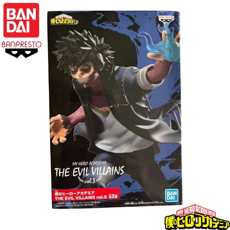 In Stock Original Bandai Banpresto My Hero Academia Dabi Anime Characters Model Toy Birthday Present Garage Ornaments