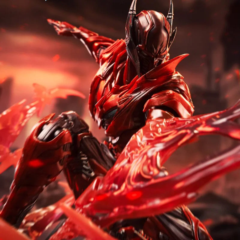 100% Brand New Genuine INART Dark Nights: Metal Red Death MAG Articulated Action Figure Collectible Toy Gift Birthday gift