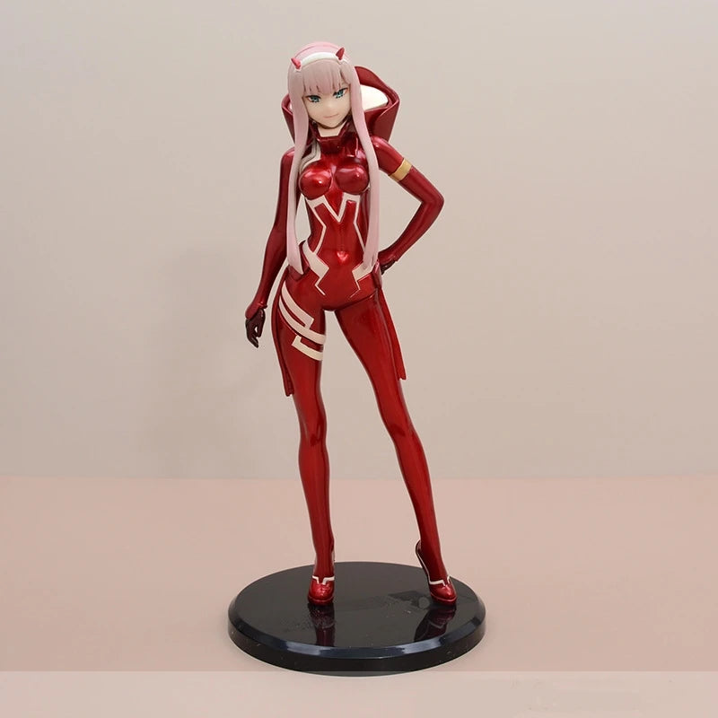 DARLING in the FRANXX  Anime Action Figure Zero Two 24cm Cartoon Statue Model Collection Toys Desk Decoration Dolls Gifts
