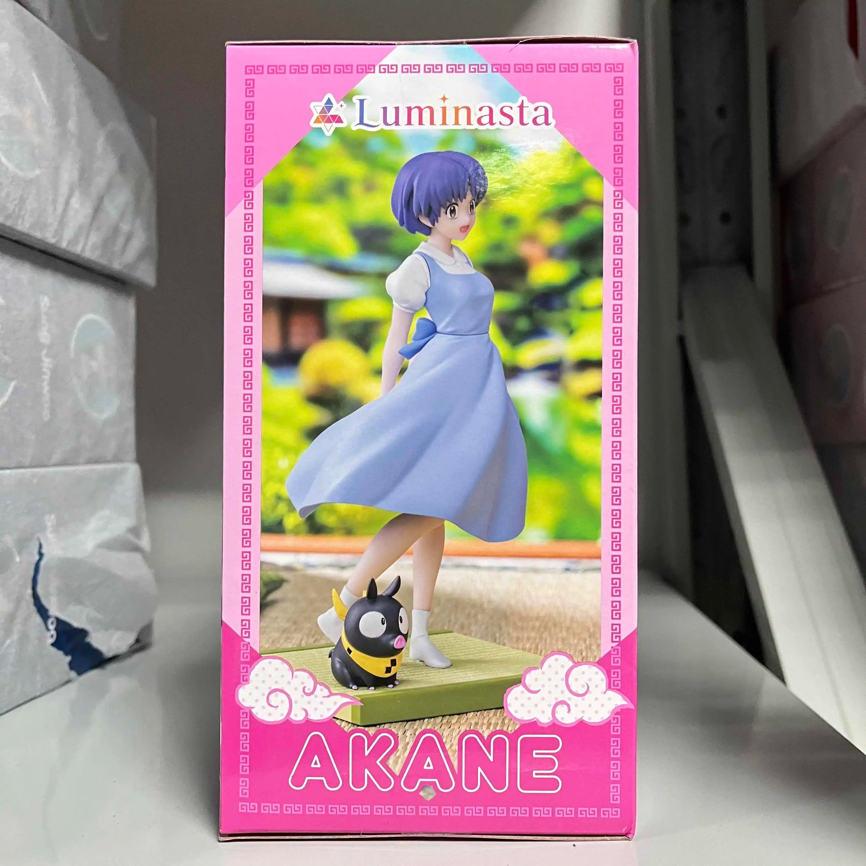 Original SEGA Ranma 1/2 Luminasta Shampoo Tendou Akane Saotome Ranma 19Cm Kawaii Puppe Action Figure PVC Modell Sammlerspielzeug
