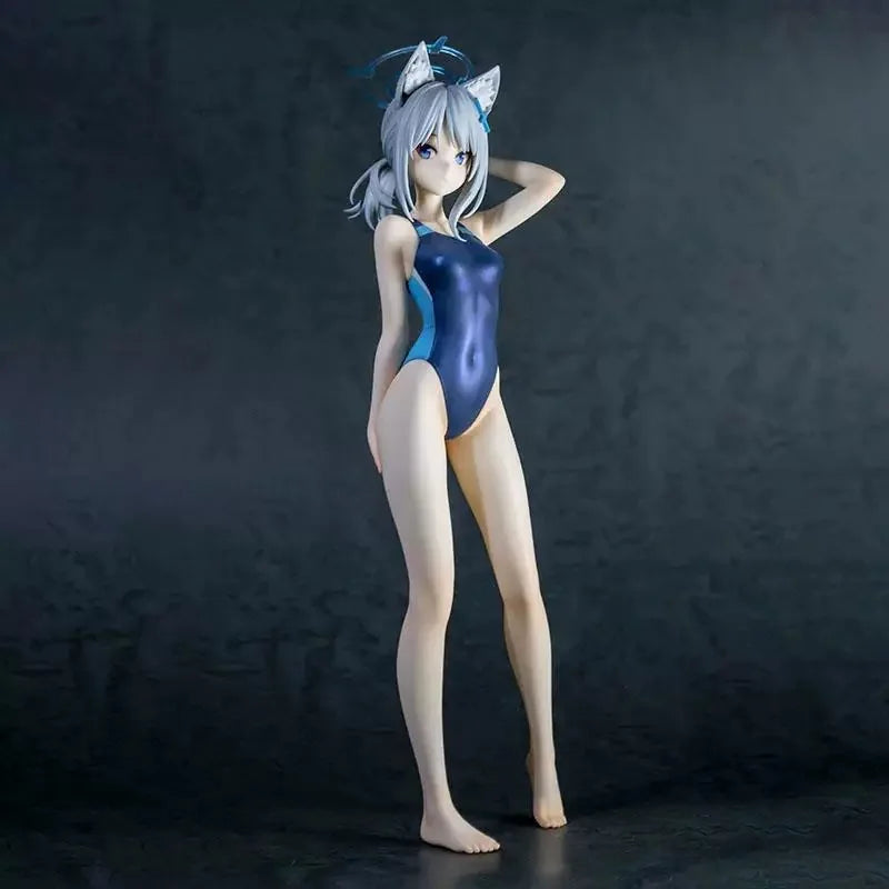 Anime KANTOKU Figuren Sailor Fuku No Mannaka Actionfiguren Modell PVC Blau Archiv Die Animationsfiguren-Sammlung Desktop-Spielzeug