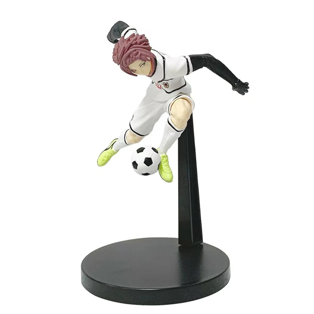 BLUE LOCK Anime Collect Figures 17cm PVC Model Itoshi Sae No. 10 Jersey Football Shot Action Figures Toys for Kid Girl Christmas