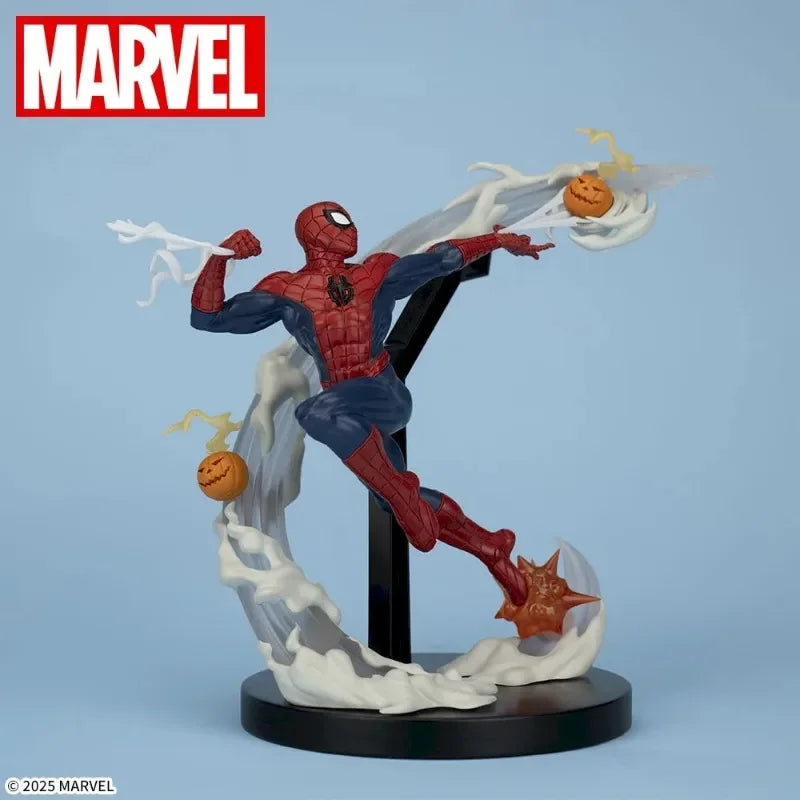 In Stock Original Toys SEGA Marvel Spider-Man&Wolverine&Daredevil&Gambit&The Thing&Silver Surfer Figure Collection Model Gift