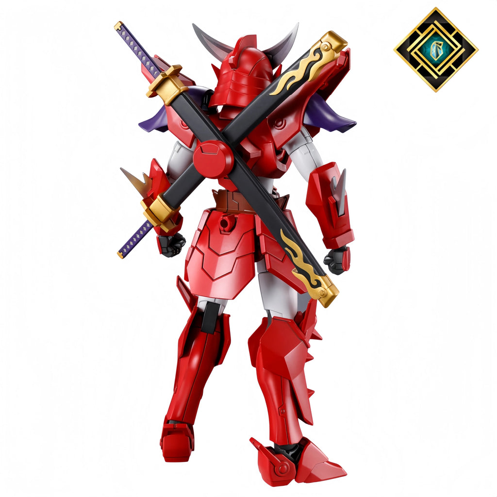 Bandai 30MF Gai of the Heat Anime Yoroi-Shinden Samurai Troopers (Ronin Warriors) Assembly Action Figure Original Model Kit