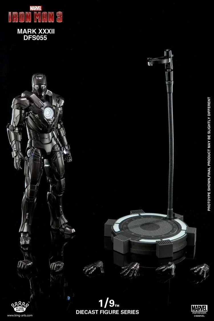 1:9 Mk8 Mk9 Mk11 Mk12 Mk13 Mk14 Marvel Iron Man Kingarts Ka Complete Alloy Toy Figure Assembled Collectible Model Gift Boy Deco