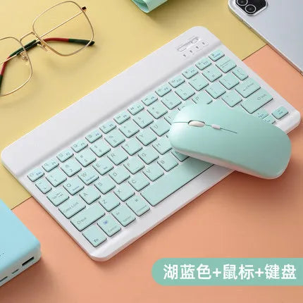 Flat Bluetooth-compatible Keyboard Phablet MINI6 Mouse Set Bluetooth Keyboard 8.3 Inches Apple Ipad Samsung Xiaomi Huawei