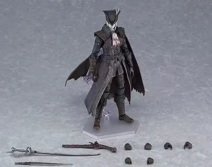 Bloodborne Lady Maria of the Astral Clocktower Action Figure Posable Model with Rakuyo Weapons Collector's Edition Gift