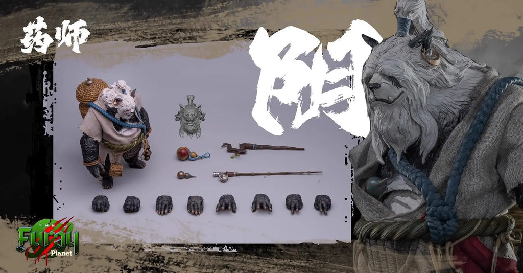 Maestro Union 1/12 Shuten Doji Articulated Action Figure Oni Samurai Collectible Model Toy For Anime Action Figure Collectors