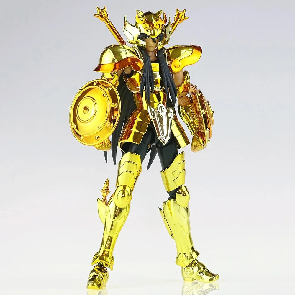 ChuanShen CS Model Saint Seiya Myth Cloth EX Gold Saint Knights Of The Zodiac Libra Dohko With Dragon Shiryu Head Action Figure