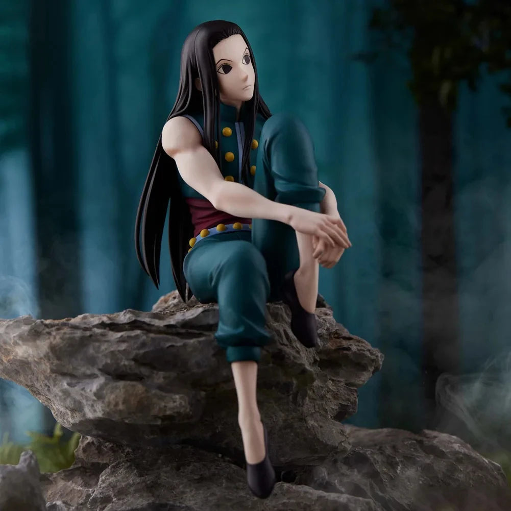 15cm Illumi Zoldyck Figurine Anime HUNTER x HUNTER PVC Miniatures Ornaments Japanese Manga Model Doll Toy Garage Kits GK Figure
