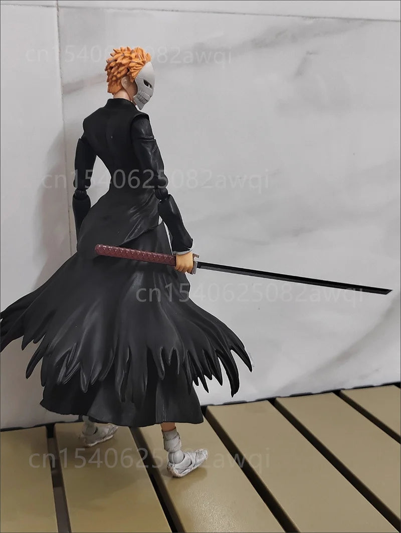 PLAY ARTS BLEACH Kurosaki ichigo Action Figure Quare Enix 25cm Model Toys Japanese Classic Anime Ichigo Kurosaki Model Toys
