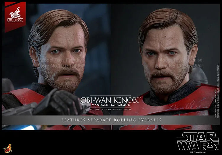 HOTTOYS HT TMS126 1/6 Collectible Toys Obi-Wan Kenobi Star Wars Armor Version Men Soldier 12inch Action Figure Model Gifts