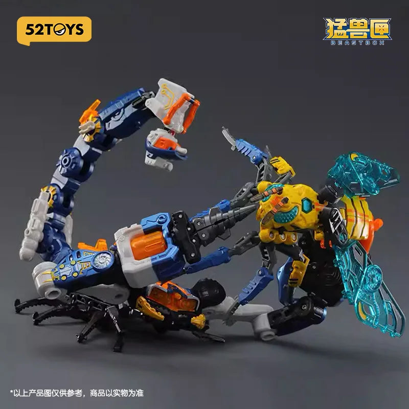 New Beast Box Series Hurricane Scorpion Deformation Toys Mecha Tide Play Hand-Made National Creation Assembly Model Ornaments