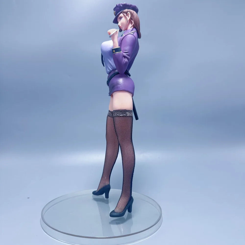 27cm Do S Married Policewoman Akiko Beautiful Girl Anime Handmade Action Figures Desktop Case Decoration Ornament Gift