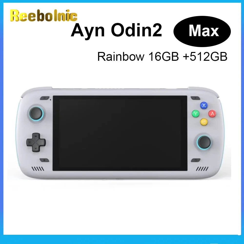 Ayn Odin 2 Pro Upgraded version 6" IPS Screen Handheld Game Player  Android13 16G 512G Wifi Bluetooth Portable Console 8000mAh